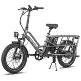 FAFREES FF20 CUV Electric Bike - Motor 250W Battery 48V24Ah 20 Inch Tire Hydraulic Disc Brakes - Gunmetal Grey